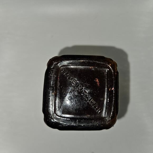 Wheaton Rhila Berrings Apple Bitters Brown Glass Square Bottle with Cork - Picture 6 of 6